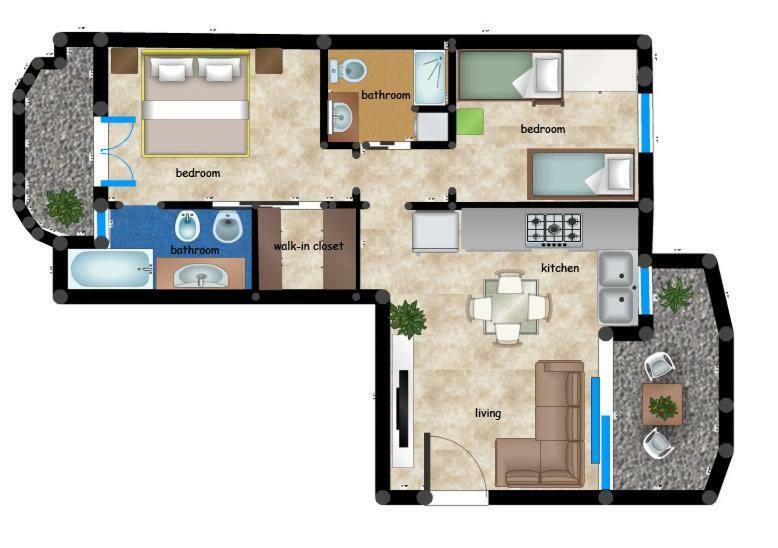 Appartamento Viserba Mare/Fiera Rimini Kültér fotó